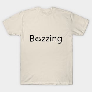 Buzzing artistic typography design T-Shirt